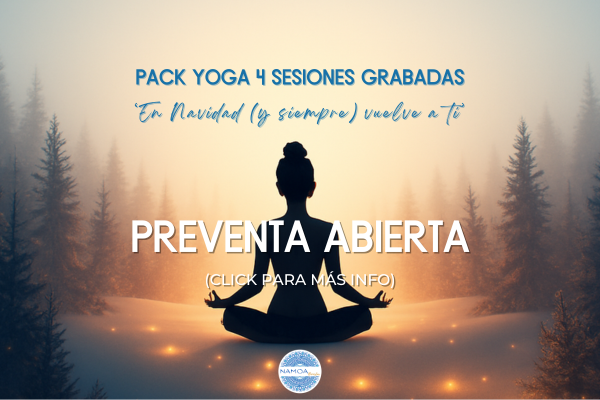 pack 4 sesiones yoga grabadas
